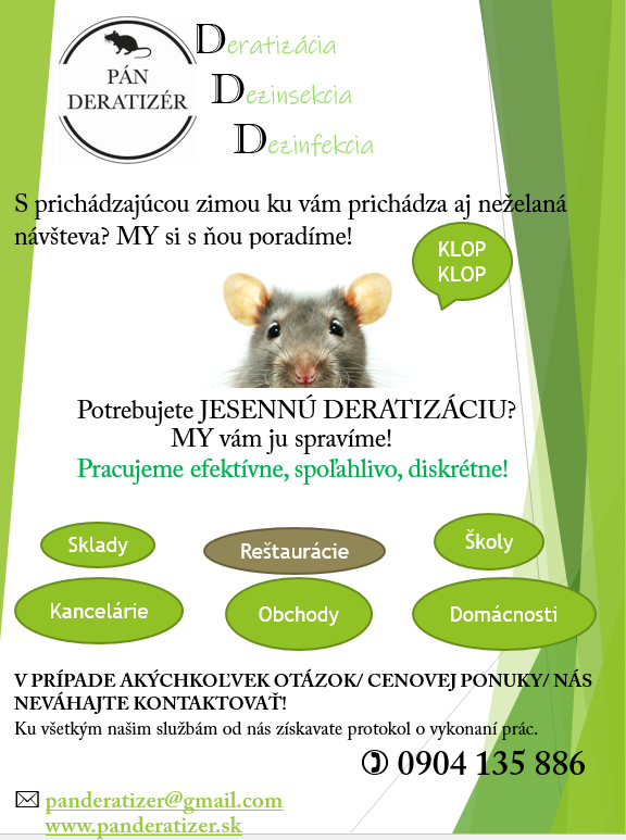 Jesenná deratizácia